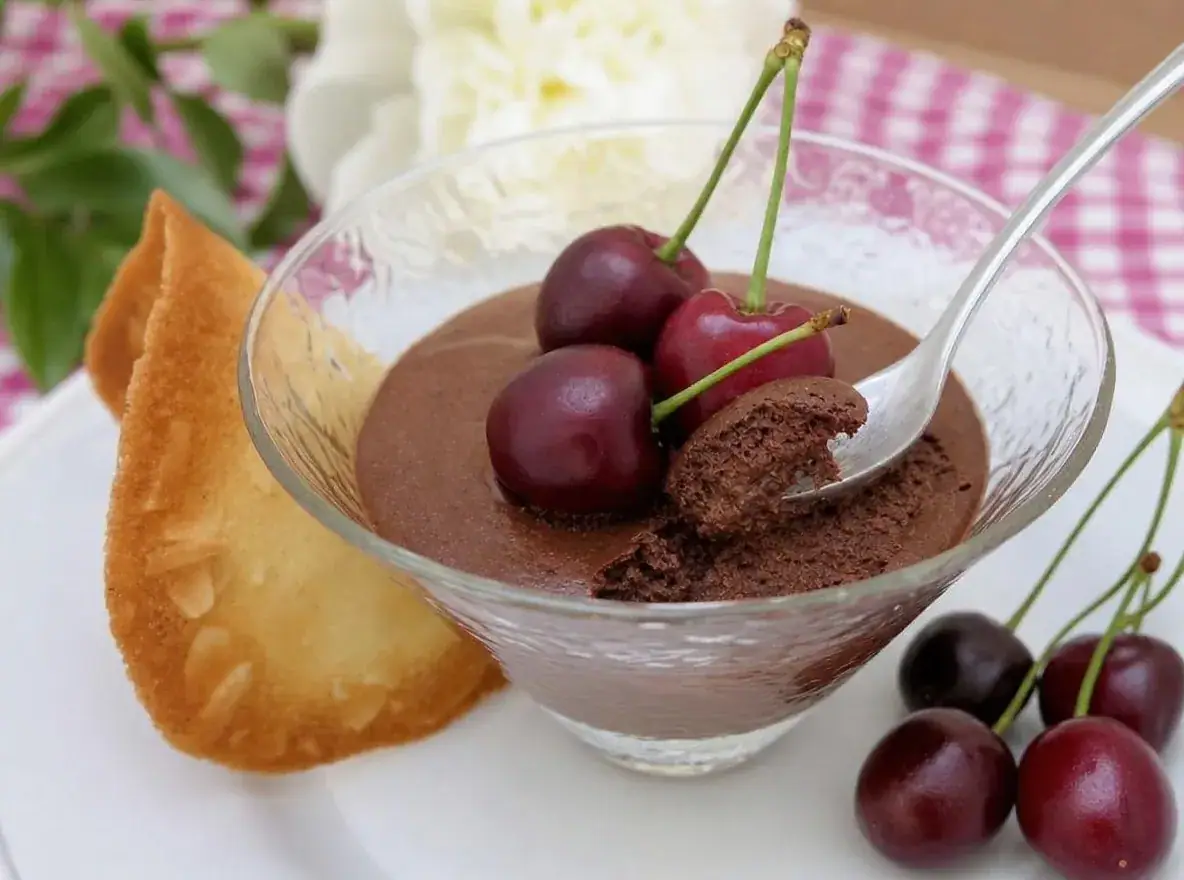 Chokolademousse uden fløde