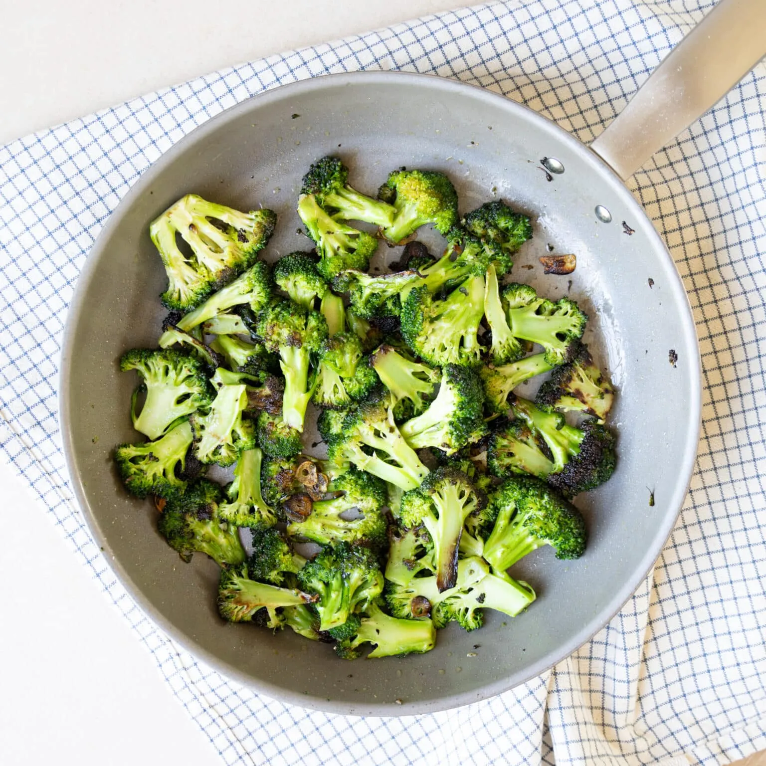 Stegt broccoli