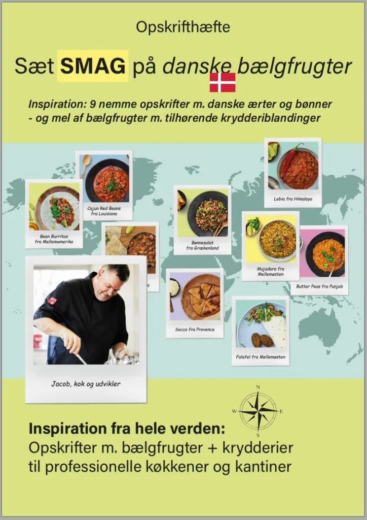 Danske bælgfrugter med smag