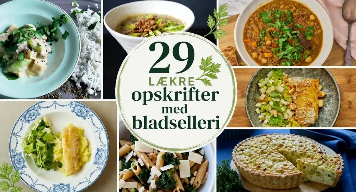 29 lækre opskrifter med bladselleri