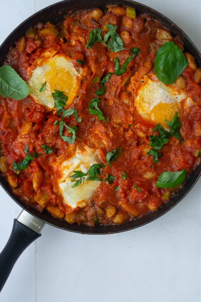 Shakshuka med bønner