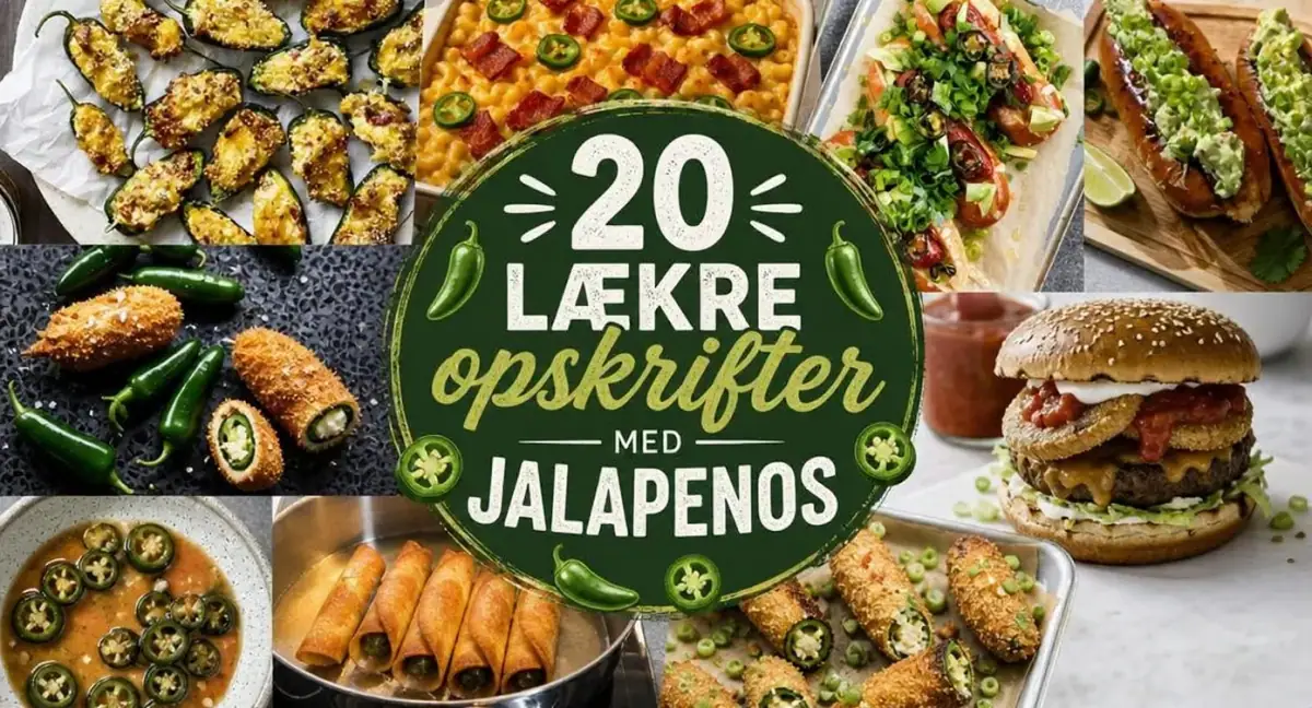 20 lækre opskrifter med jalapenos