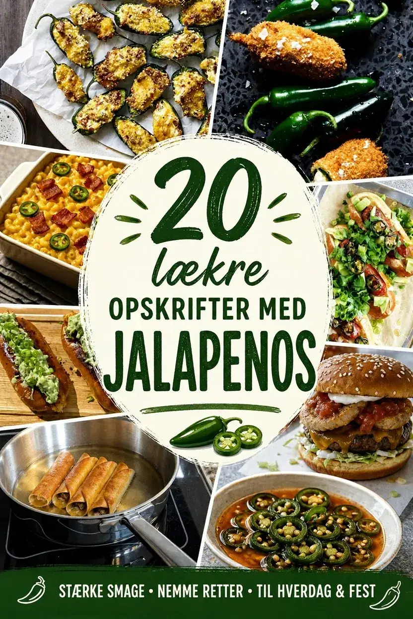 20 lækre opskrifter med jalapenos