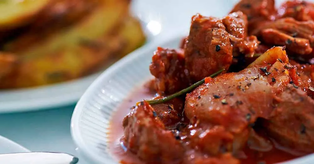 Stifado – græsk gryderet med lam