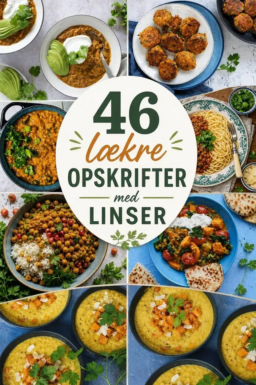 46 lækre opskrifter med linser