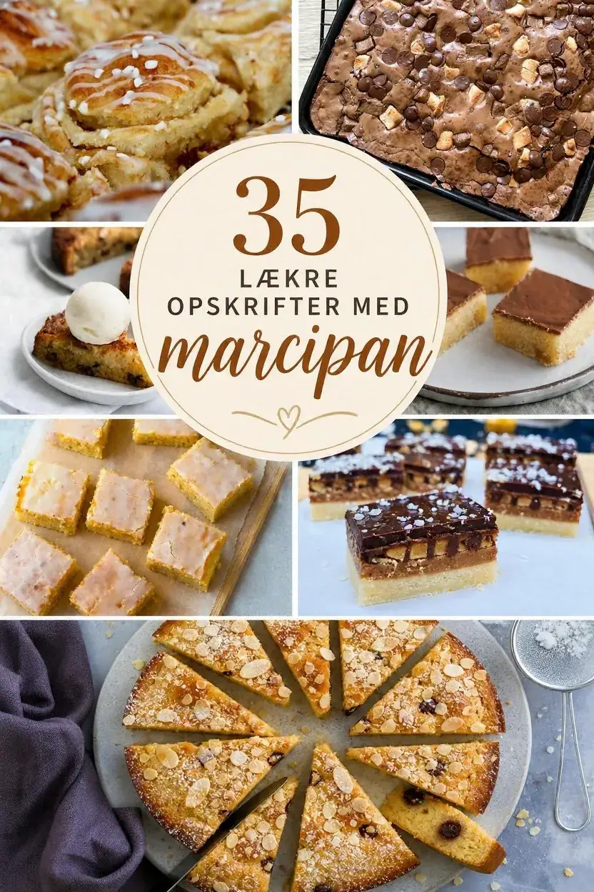 35 lækre opskrifter med marcipan