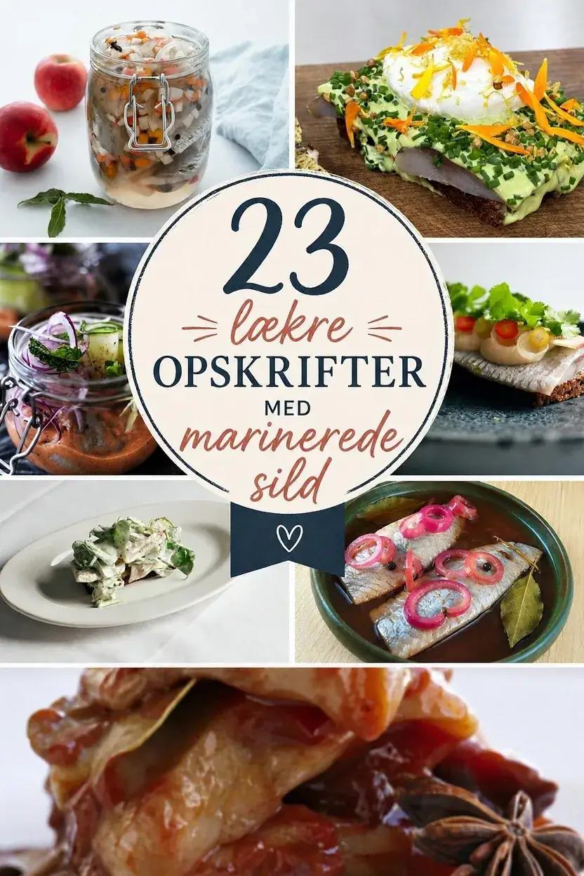 23 lækre opskrifter med marinerede sild