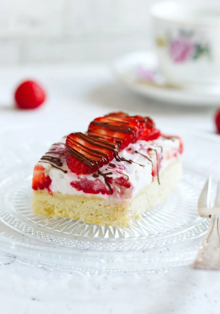 Jordbærsnitter med mascarpone