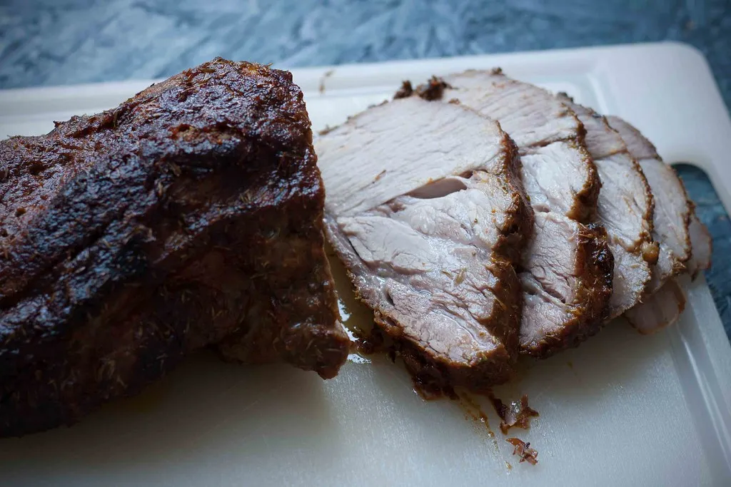 Langtidsstegt marineret nakkefilet