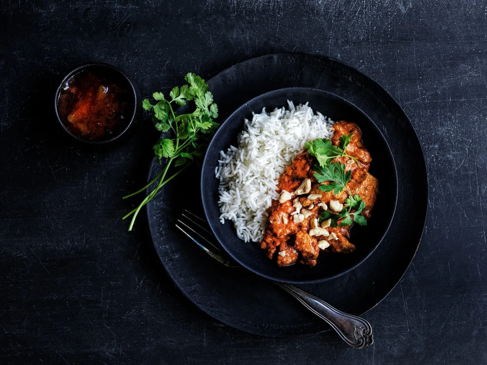 Indisk curry med braiseret nakkefilet