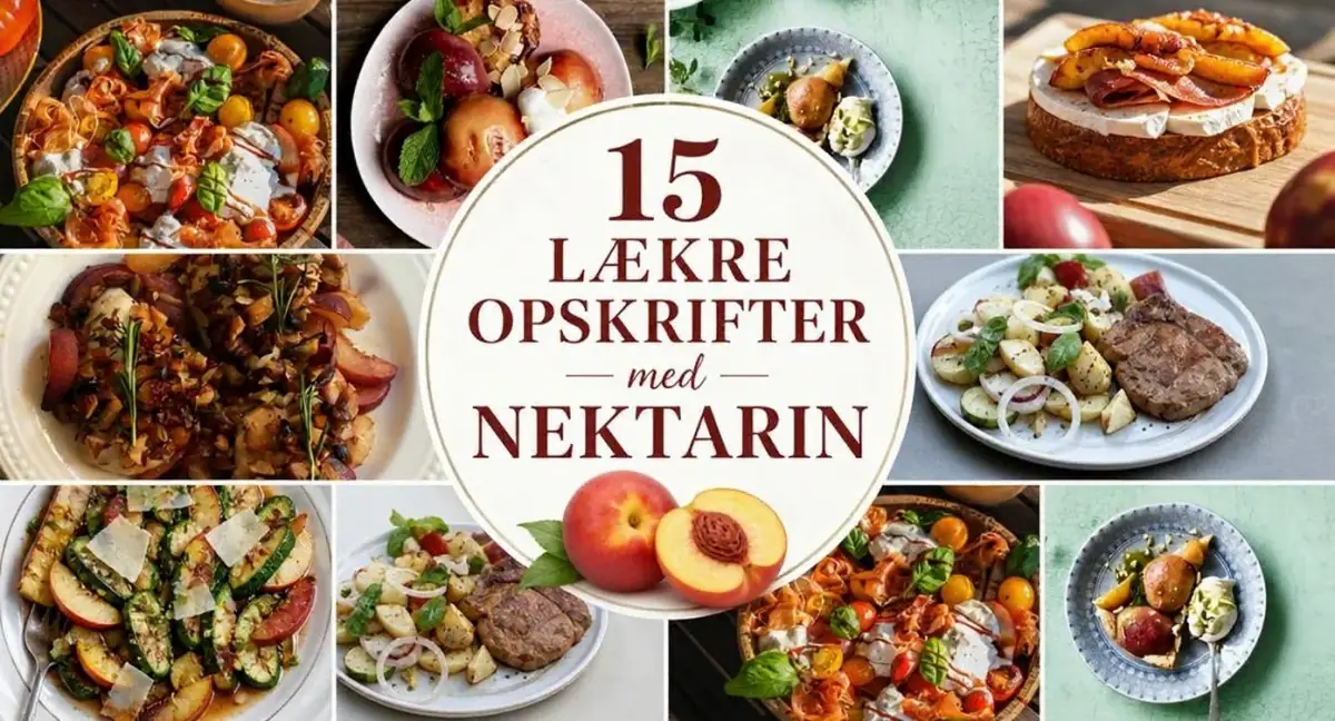 15 lækre opskrifter med nektarin