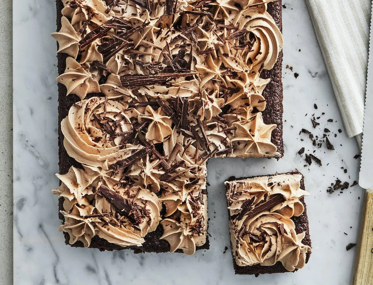 Chokoladekage med Nutellacreme