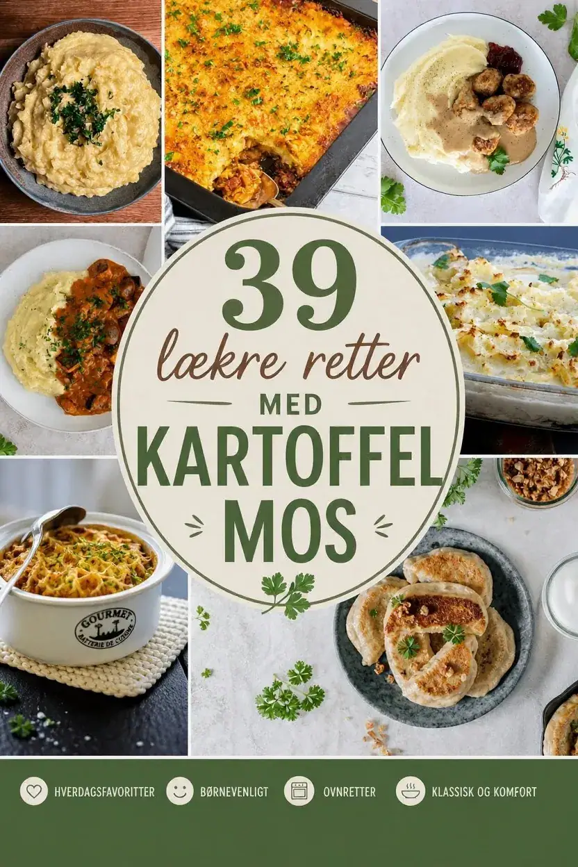 39 lækre retter med kartoffelmos