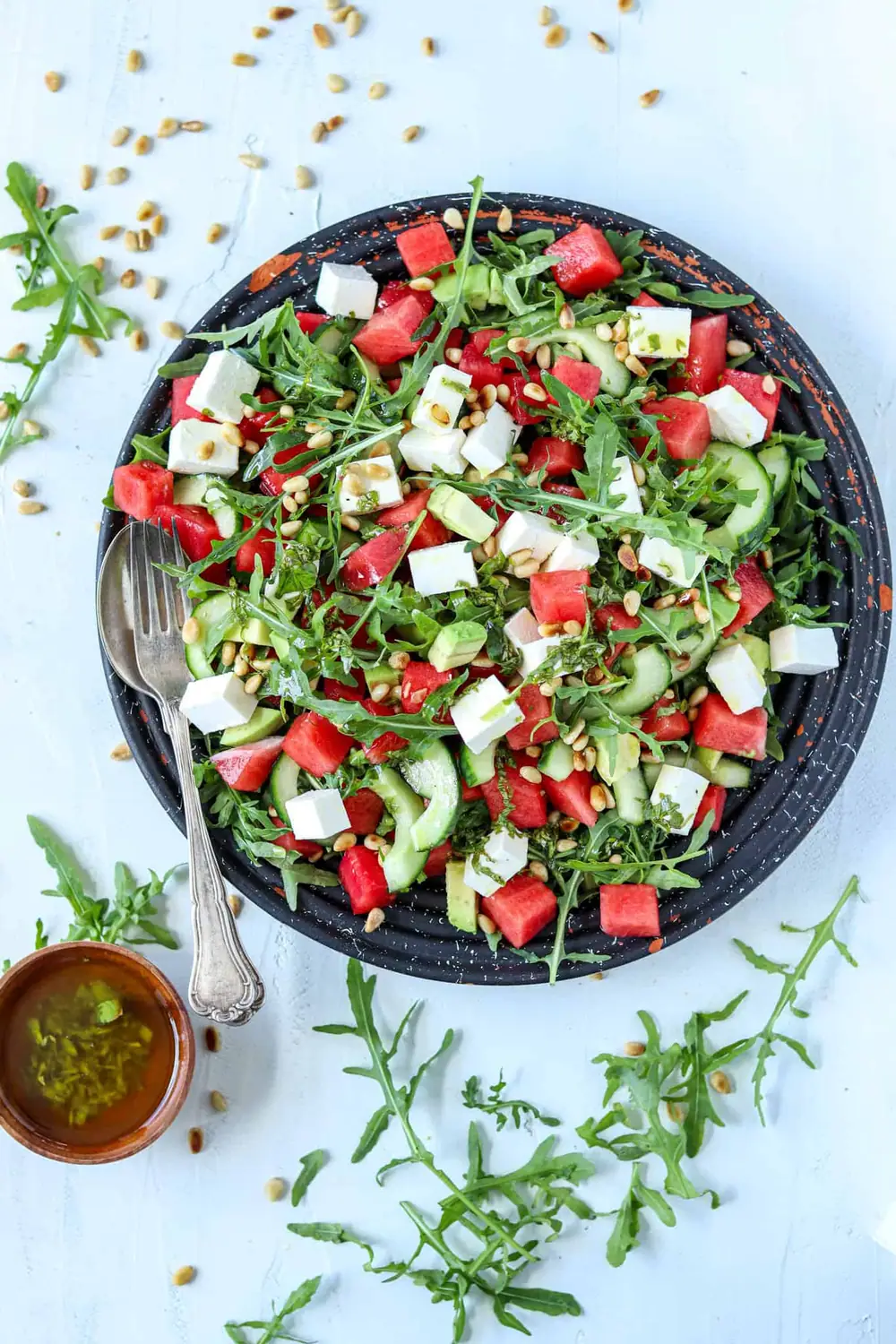 Vandmelonsalat med feta
