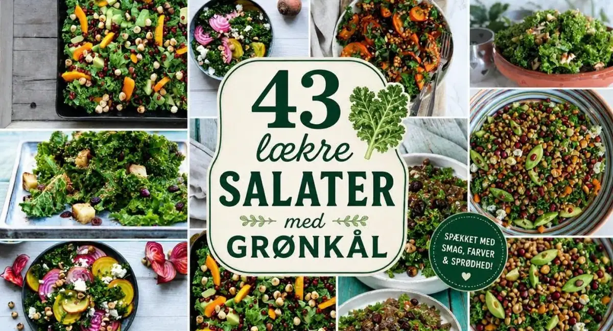43 lækre salater med grønkål